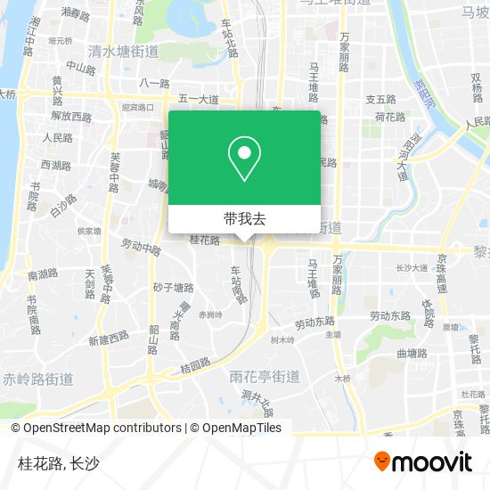 桂花路地图