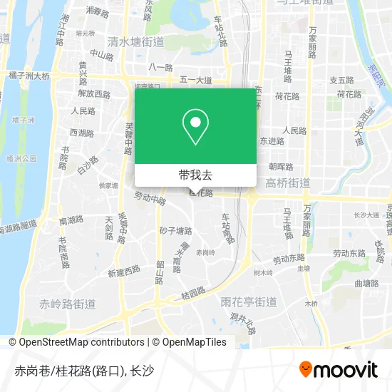 赤岗巷/桂花路(路口)地图