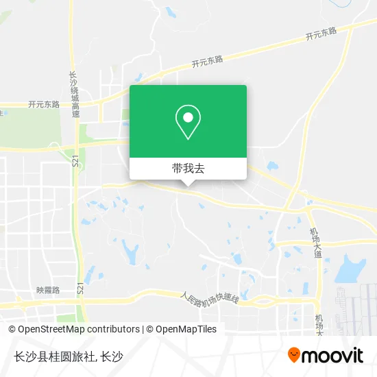 长沙县桂圆旅社地图