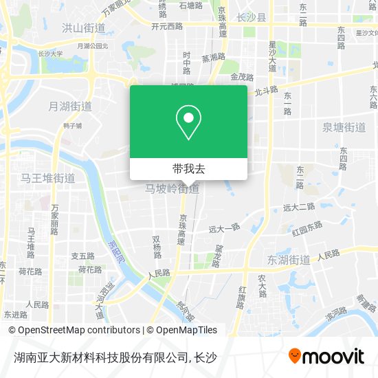 湖南亚大新材料科技股份有限公司地图