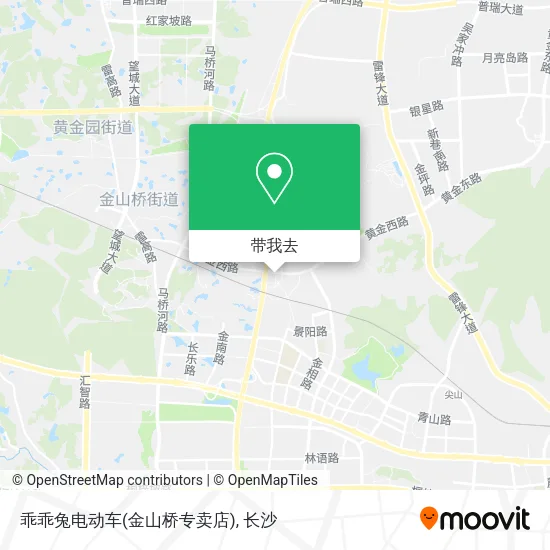 乖乖兔电动车(金山桥专卖店)地图