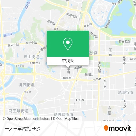 一人一车汽贸地图