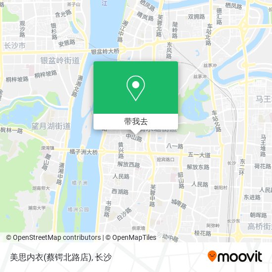 美思内衣(蔡锷北路店)地图