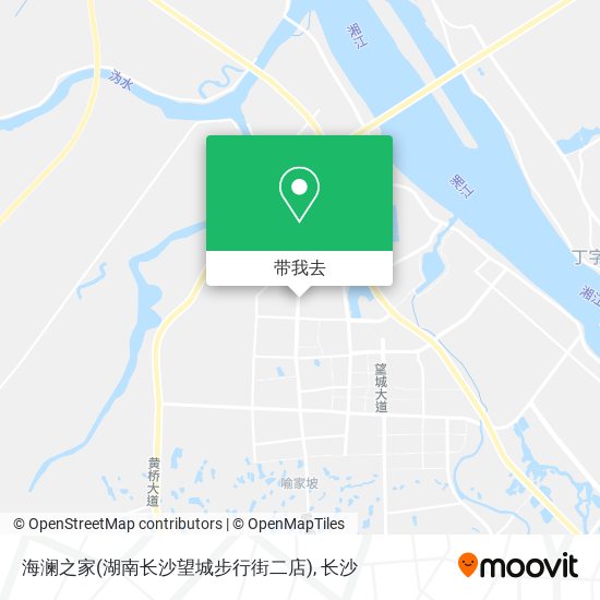 海澜之家(湖南长沙望城步行街二店)地图