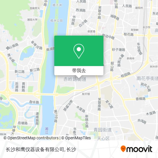长沙和鹰仪器设备有限公司地图