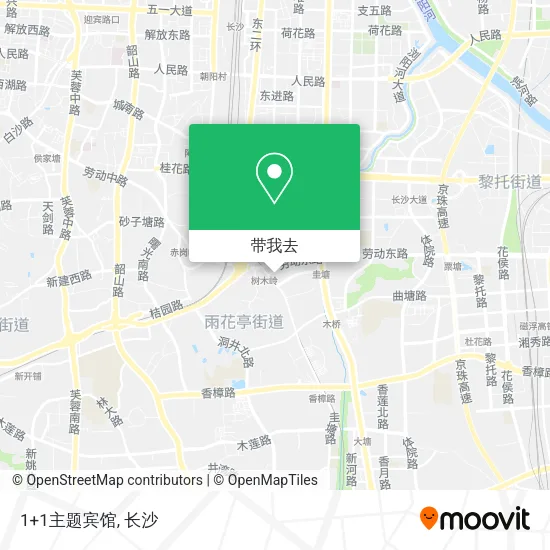 1+1主题宾馆地图