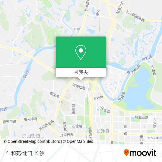 仁和苑-北门地图