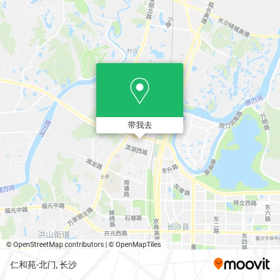 仁和苑-北门地图