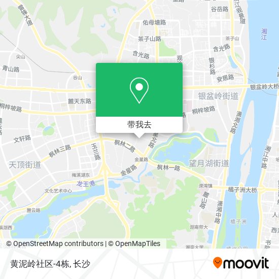 黄泥岭社区-4栋地图