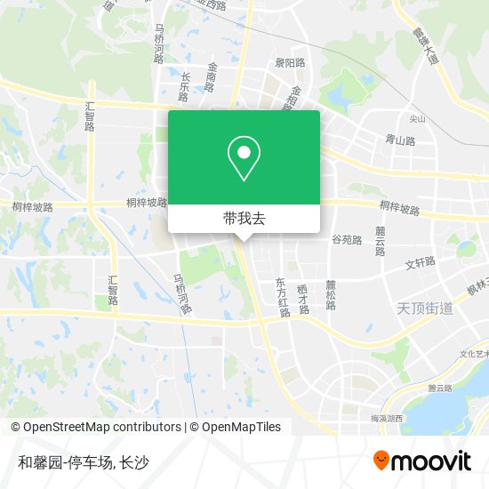 和馨园-停车场地图