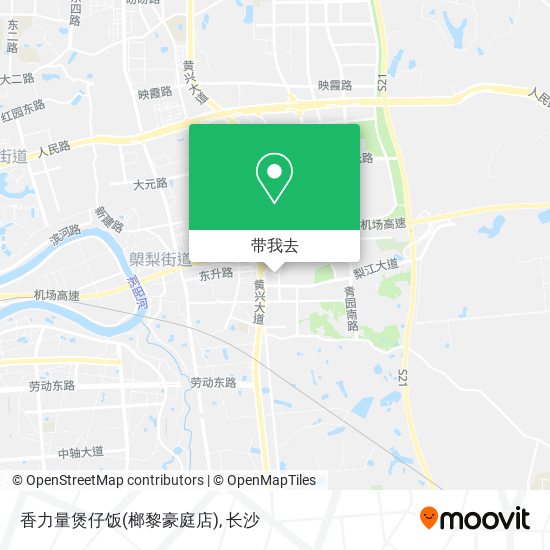 香力量煲仔饭(榔黎豪庭店)地图