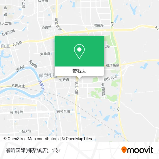 澜昕国际(榔梨镇店)地图