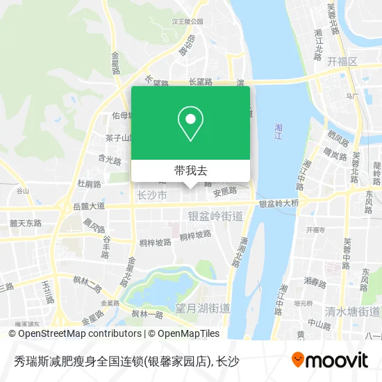 秀瑞斯减肥瘦身全国连锁(银馨家园店)地图