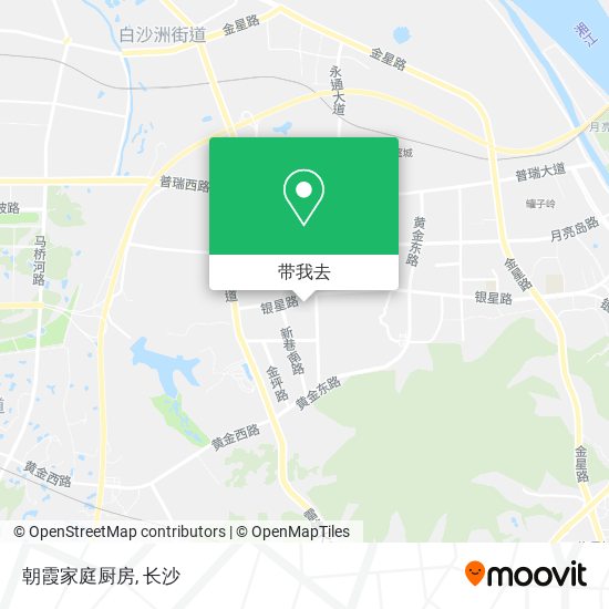 朝霞家庭厨房地图