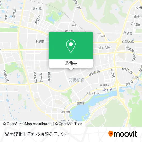 湖南汉耐电子科技有限公司地图