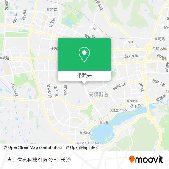 博士信息科技有限公司地图