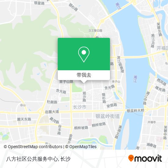 八方社区公共服务中心地图
