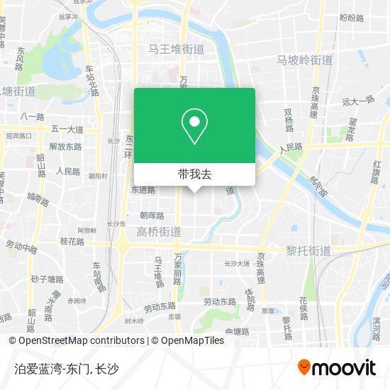 泊爱蓝湾-东门地图