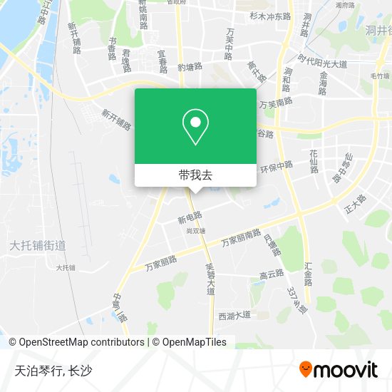 天泊琴行地图