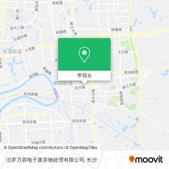 汨罗万容电子废弃物处理有限公司地图