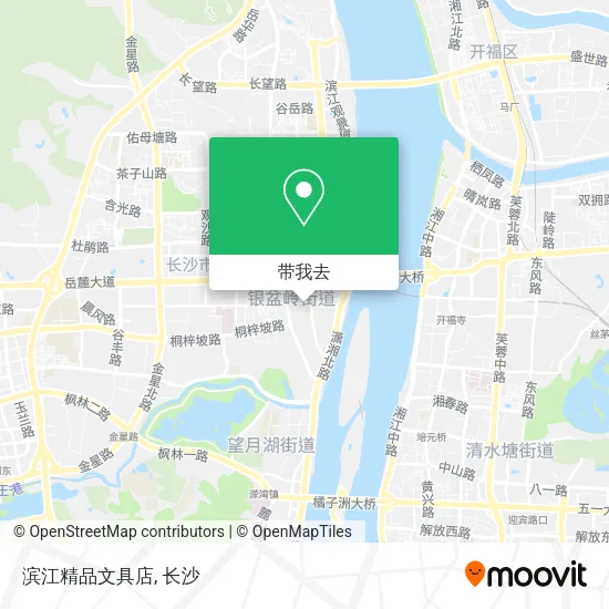 滨江精品文具店地图
