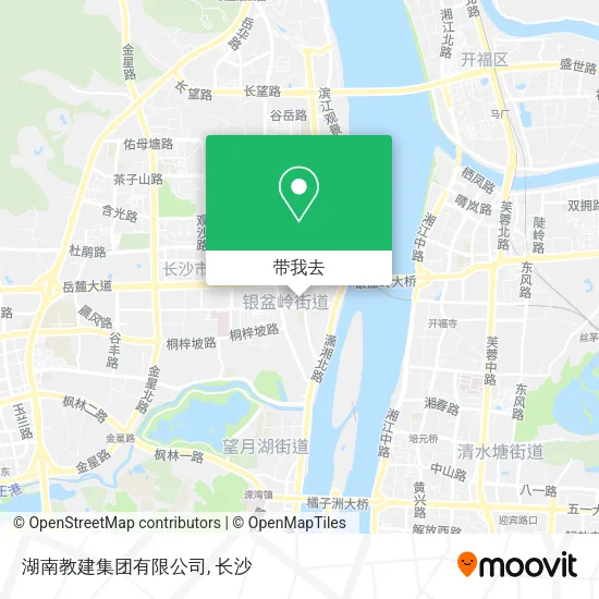 湖南教建集团有限公司地图
