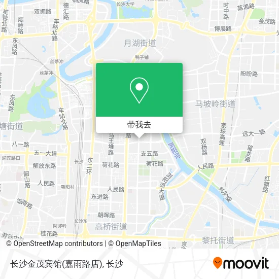 长沙金茂宾馆(嘉雨路店)地图