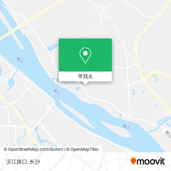 滨江路口地图