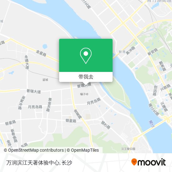 万润滨江天著体验中心地图