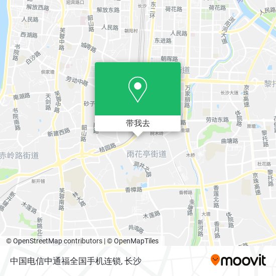 中国电信中通福全国手机连锁地图
