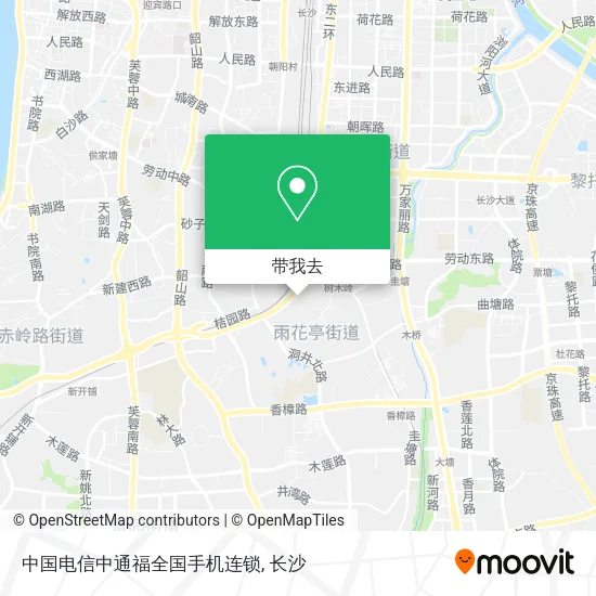 中国电信中通福全国手机连锁地图
