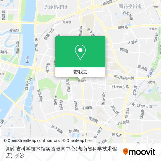 湖南省科学技术馆实验教育中心(湖南省科学技术馆店)地图