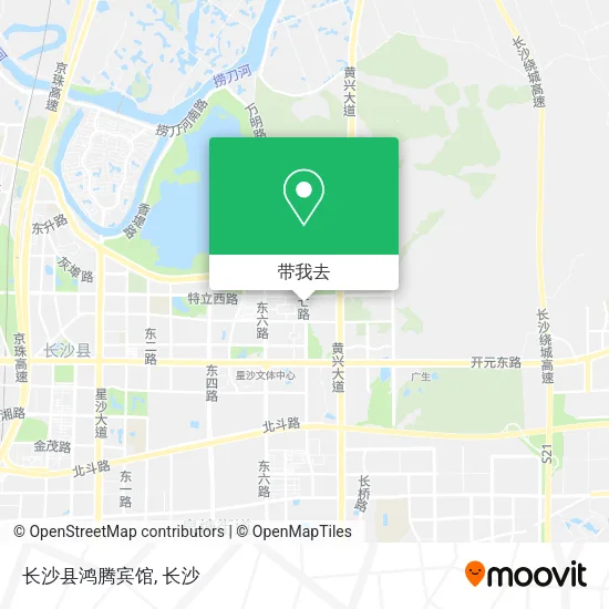 长沙县鸿腾宾馆地图