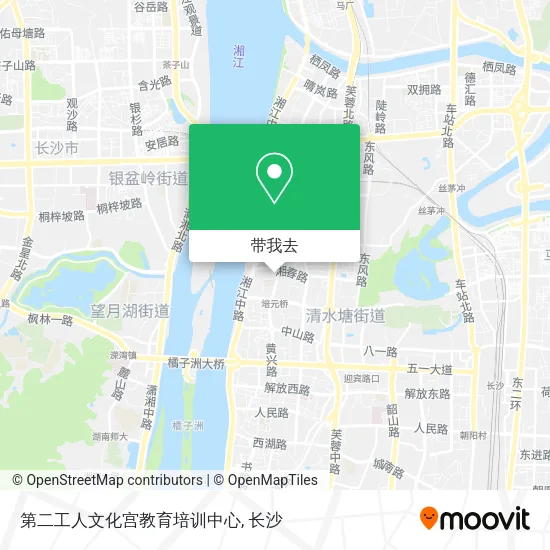 第二工人文化宫教育培训中心地图