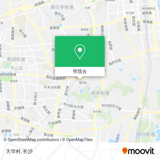 天华村地图