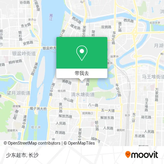 少东超市地图