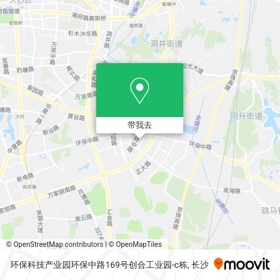 环保科技产业园环保中路169号创合工业园-c栋地图