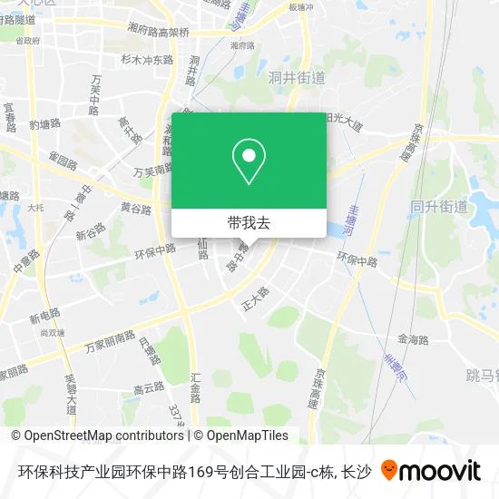 环保科技产业园环保中路169号创合工业园-c栋地图