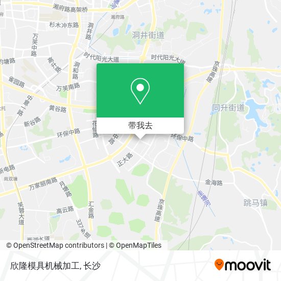 欣隆模具机械加工地图