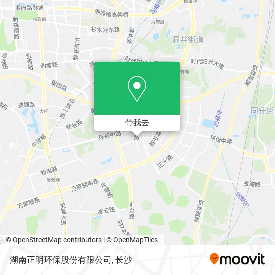 湖南正明环保股份有限公司地图
