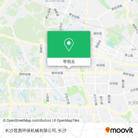 长沙普惠环保机械有限公司地图