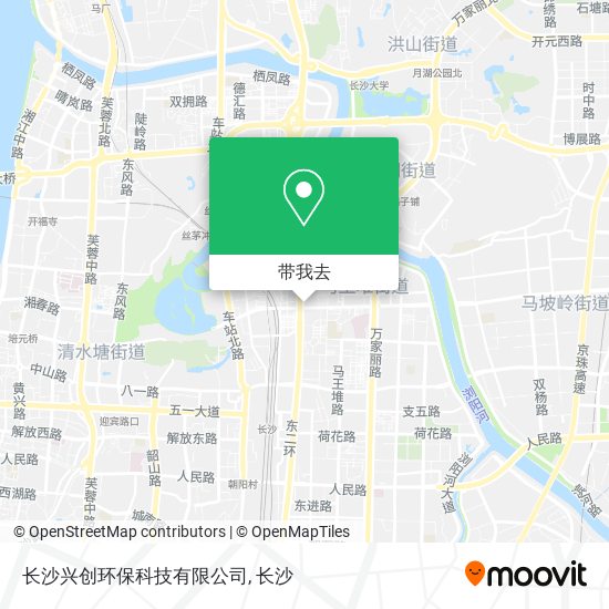 长沙兴创环保科技有限公司地图