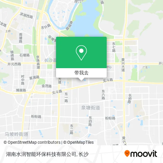 湖南水润智能环保科技有限公司地图