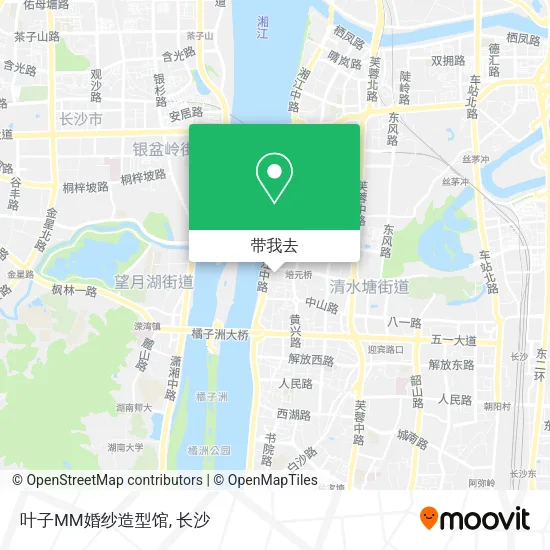叶子MM婚纱造型馆地图