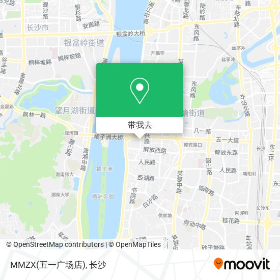 MMZX(五一广场店)地图