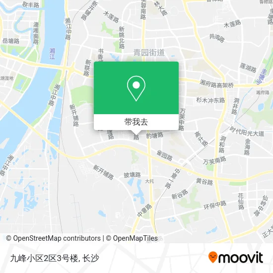 九峰小区2区3号楼地图
