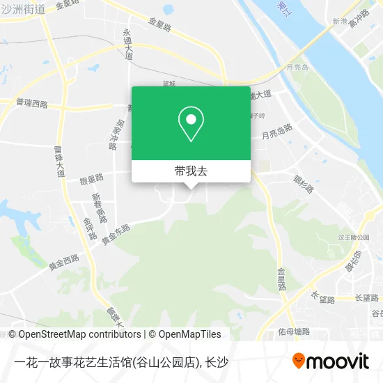 一花一故事花艺生活馆(谷山公园店)地图
