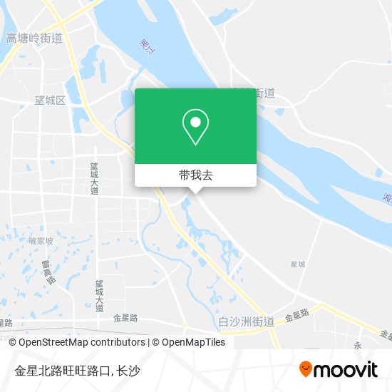 金星北路旺旺路口地图