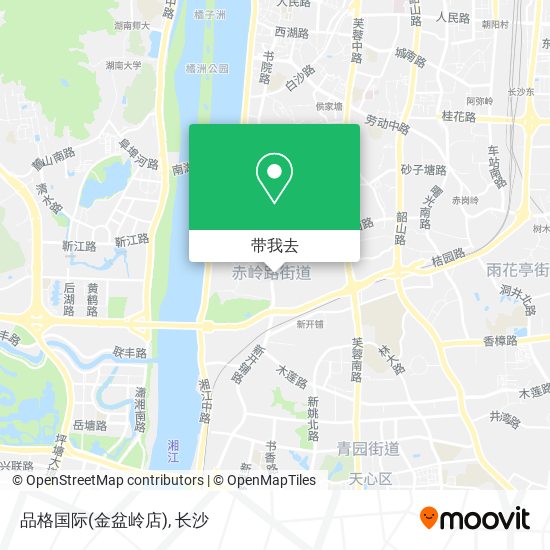 品格国际(金盆岭店)地图