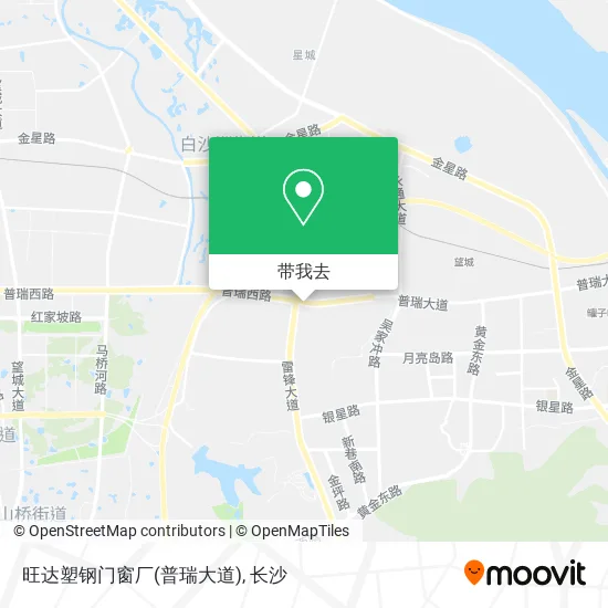 旺达塑钢门窗厂(普瑞大道)地图